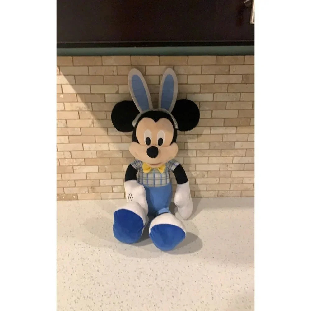 Mickey mouse easter bunny plush b29‎